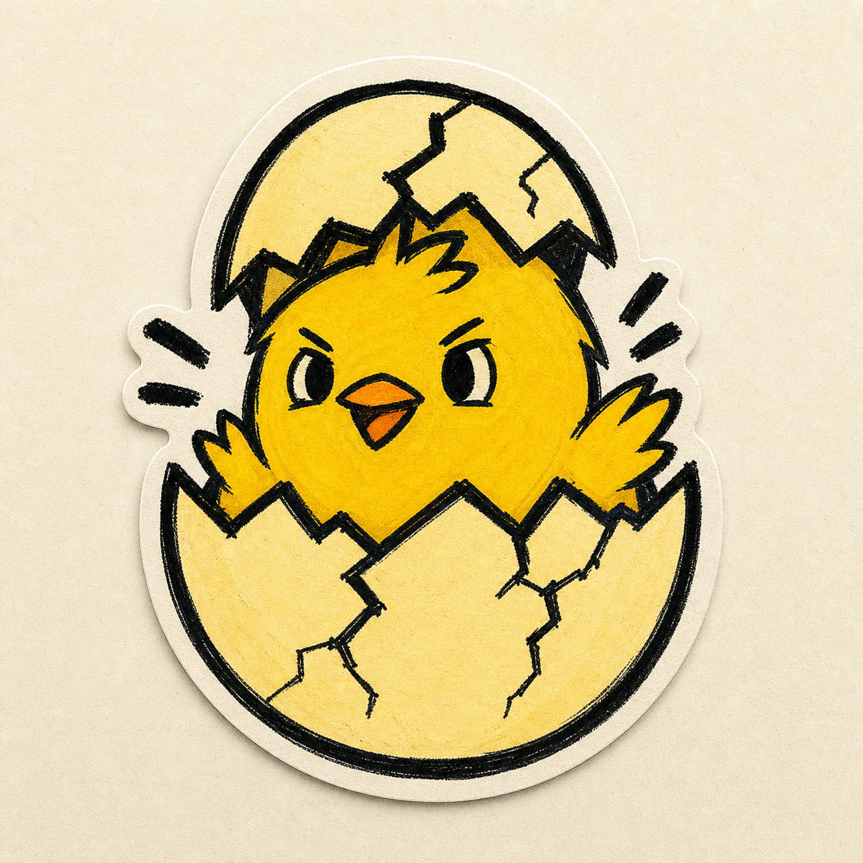 HATCH main cracked shell avatar